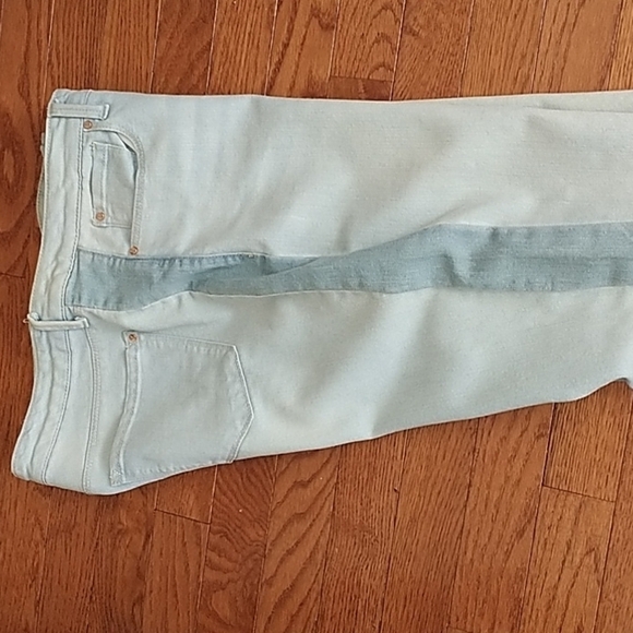 K Kardashian Premium Denim Boot cut Kiara Jeans Two Tone Sz 14 - Picture 9 of 15